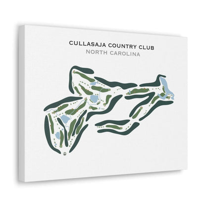 Cullasaja Country Club, North Carolina - Printed Golf Course