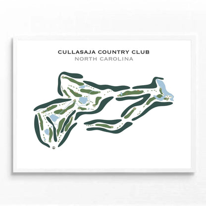 Cullasaja Country Club, North Carolina - Printed Golf Course