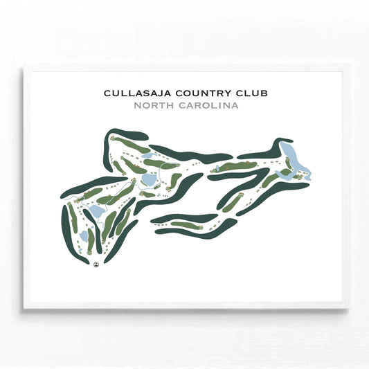 Cullasaja Country Club, North Carolina - Printed Golf Course