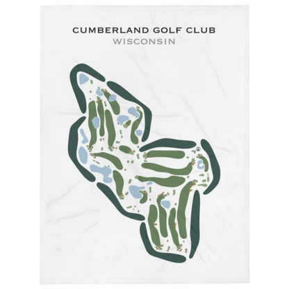 Cumberland Golf Club, Wisconsin - Printed Golf Courses