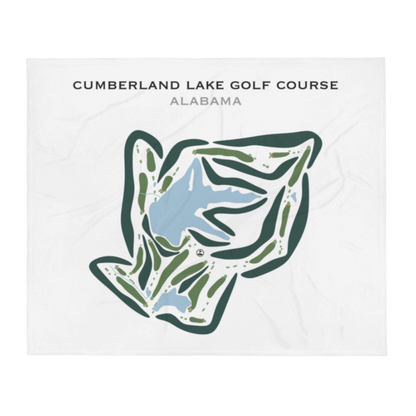 Cumberland Lake Golf Course, Alabama - Printed Golf Courses
