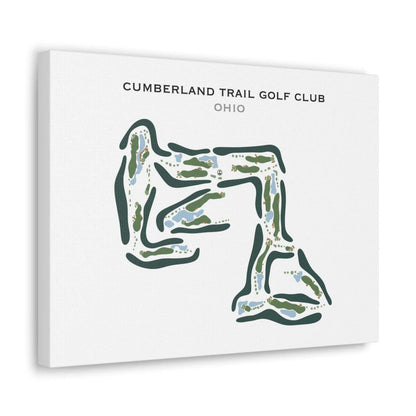 Cumberland Trail Golf Club, Ohio - Printed Golf Course