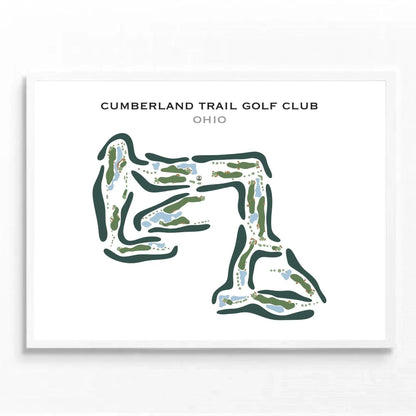 Cumberland Trail Golf Club, Ohio - Printed Golf Course