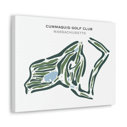 Cummaquid Golf Club, Massachusetts - Printed Golf Courses
