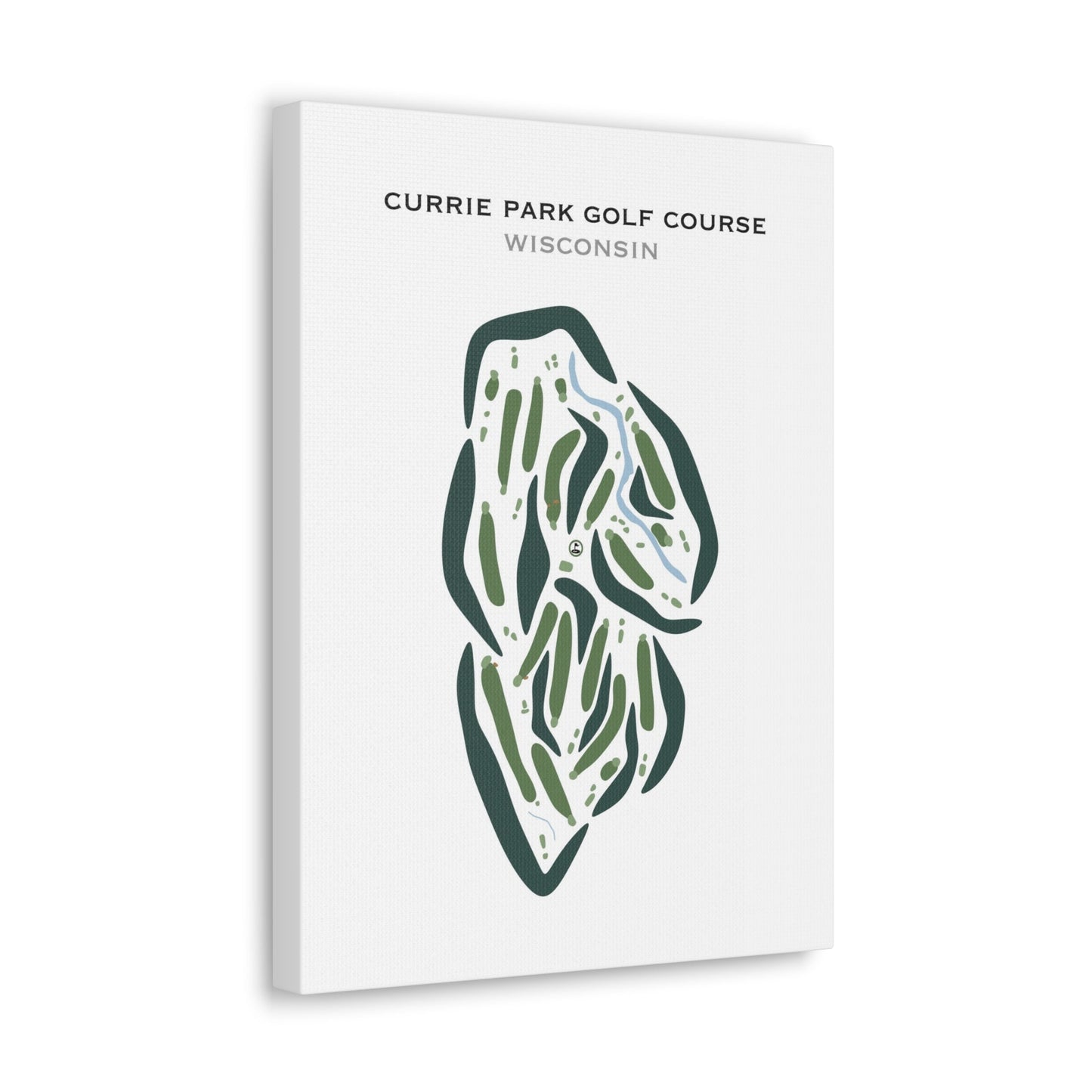 Currie Park Golf Course, Wisconsin - Printed Golf Courses