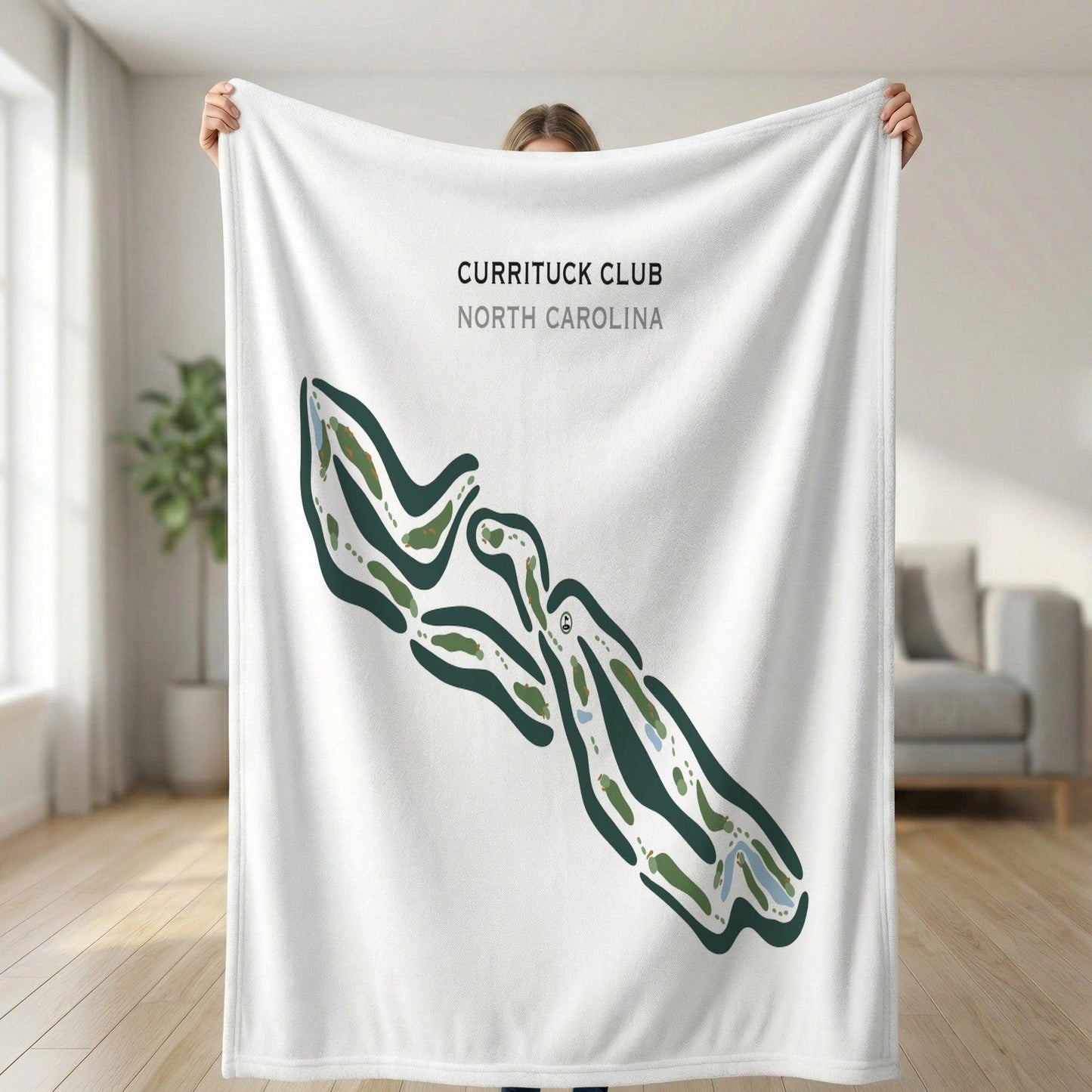 Currituck Club, North Carolina - Printed Golf Courses