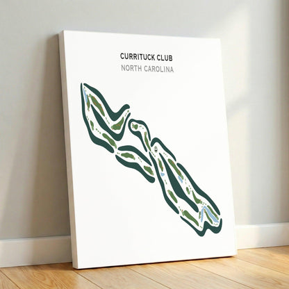 Currituck Club, North Carolina - Printed Golf Courses