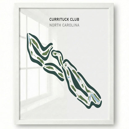 Currituck Club, North Carolina - Printed Golf Courses