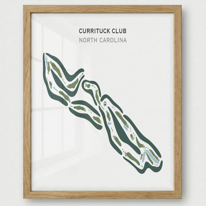 Currituck Club, North Carolina - Printed Golf Courses