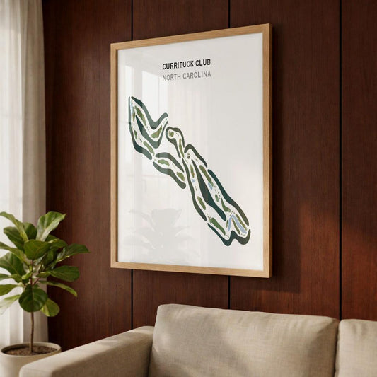 Currituck Club, North Carolina - Printed Golf Courses