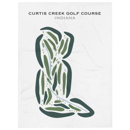 Curtis Creek Golf Course, Indiana - Printed Golf Courses