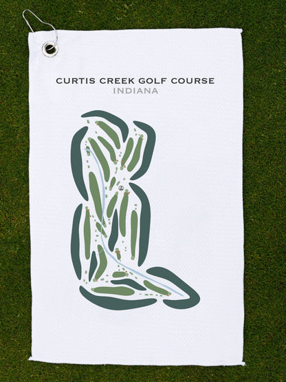 Curtis Creek Golf Course, Indiana - Printed Golf Courses