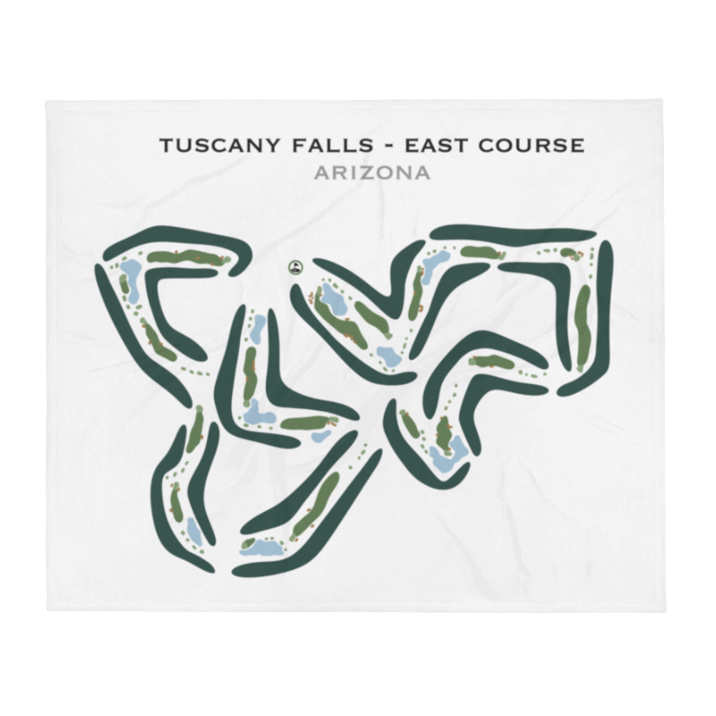 Tuscany Falls – East Course, Arizona - Printed Golf Courses