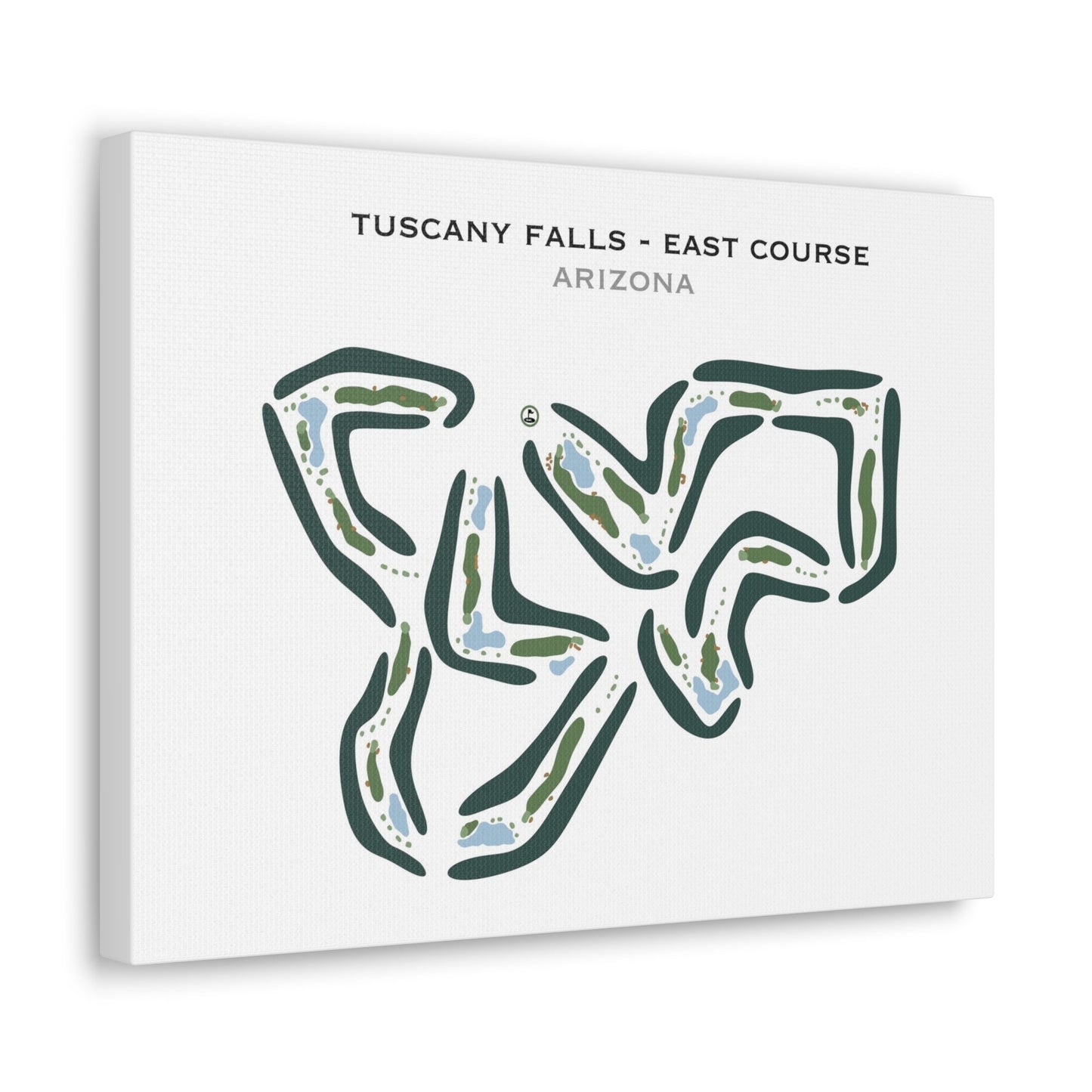 Tuscany Falls – East Course, Arizona - Printed Golf Courses