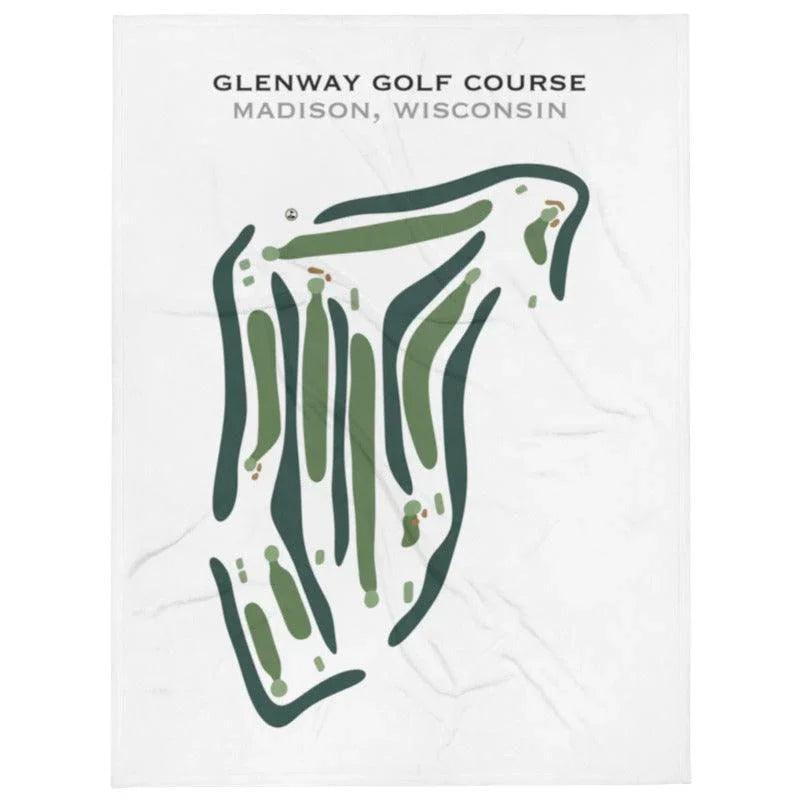 Glenway Golf Course, Madison, Wisconsin - Printed Golf Course
