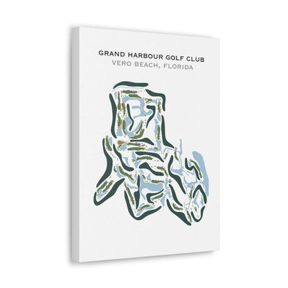 Grand Harbor Golf Club, Florida - Printed Golf Course