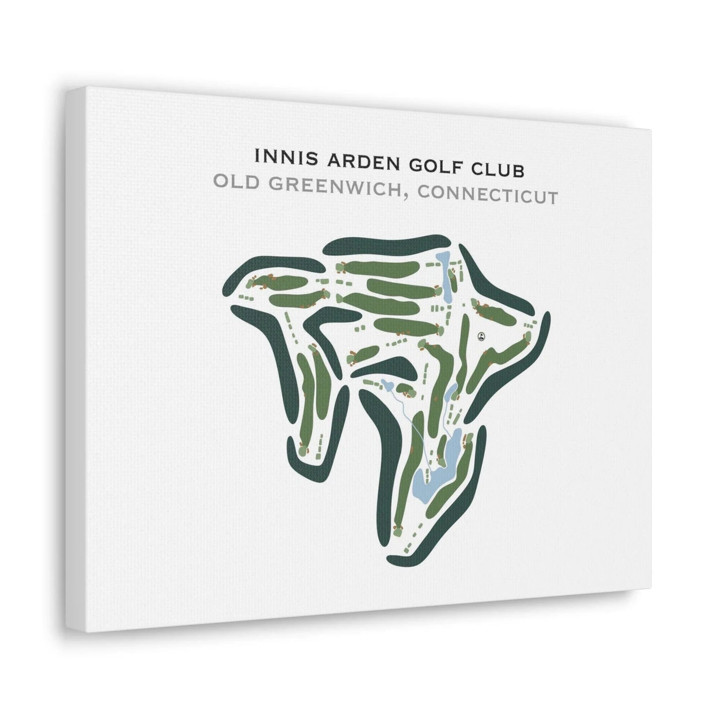 Innis Arden Golf Club, Old Greenwich, Connecticut - Printed Golf Courses