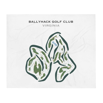 Ballyhack Golf Club, Virginia - Printed Golf Courses