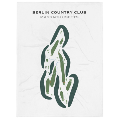 Berlin Country Club, Massachusetts - Printed Golf Courses