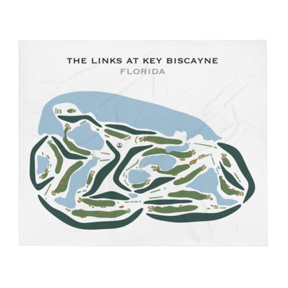 The Links at Key Biscayne, Florida - Printed Golf Courses