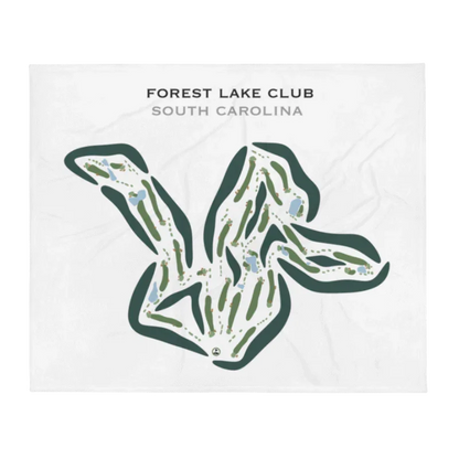 Forest Lake Club, South Carolina - Printed Golf Courses