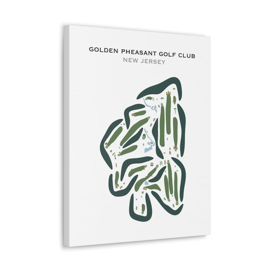 Golden Pheasant Golf Club, New Jersey - Printed Golf Courses