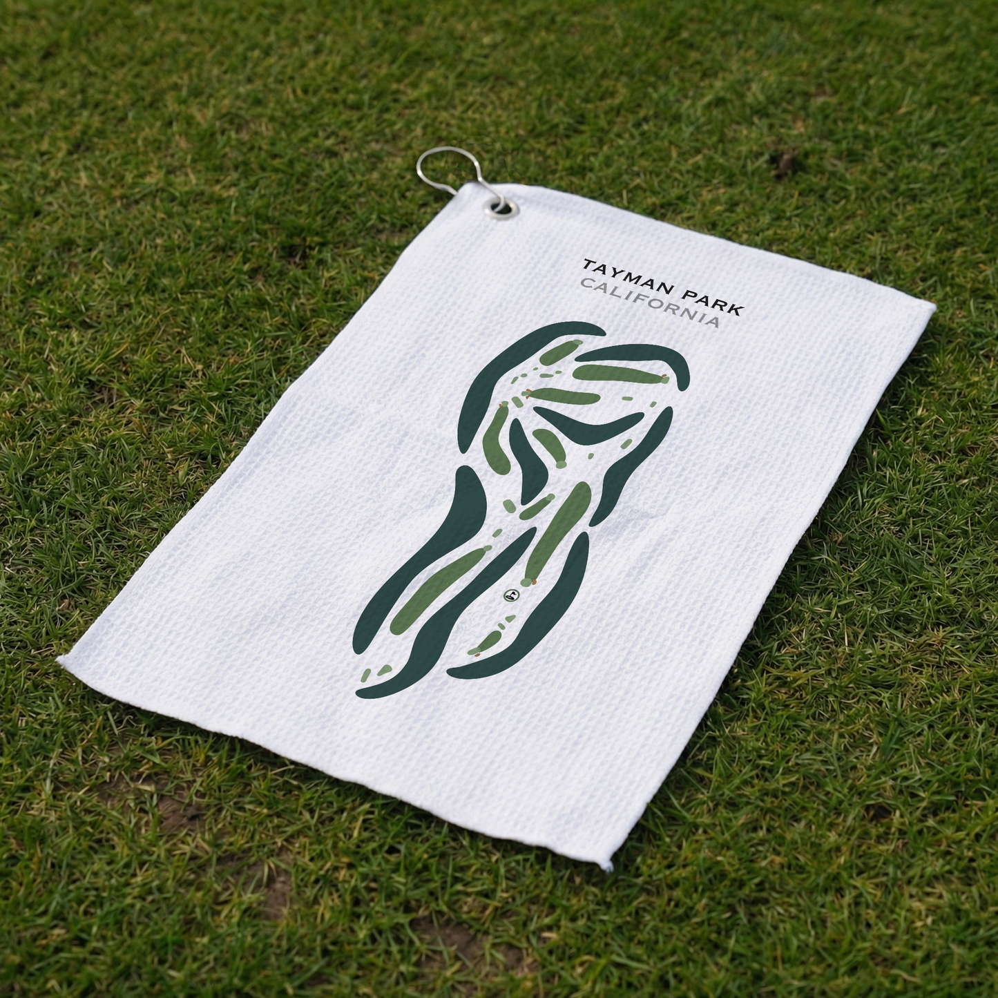 Tayman Park, California - Printed Golf Courses