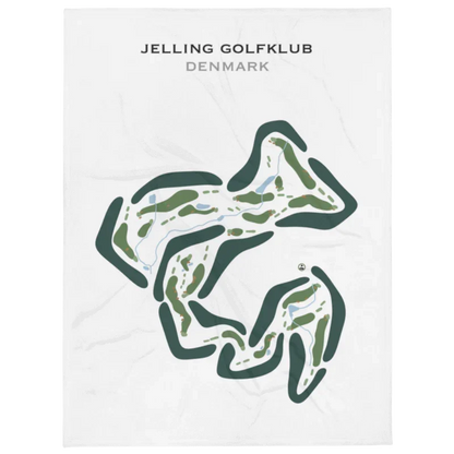 Jelling Golfklub, Denmark - Printed Golf Courses