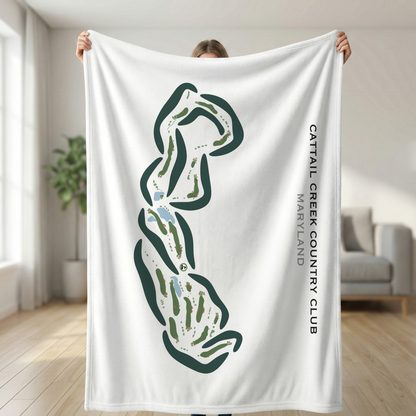 Cattail Creek Country Club, Maryland - Printed Golf Courses