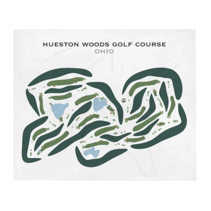 Hueston Woods Golf Course, Ohio (Landscape) - Printed Golf Courses