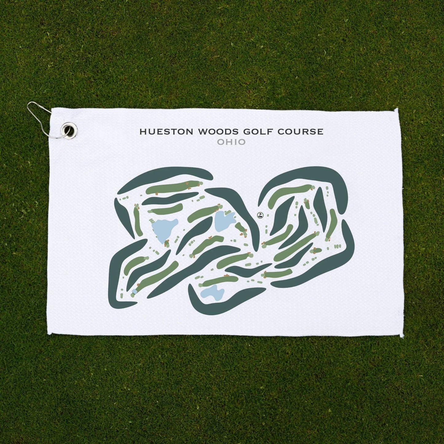 Hueston Woods Golf Course, Ohio (Landscape) - Printed Golf Courses