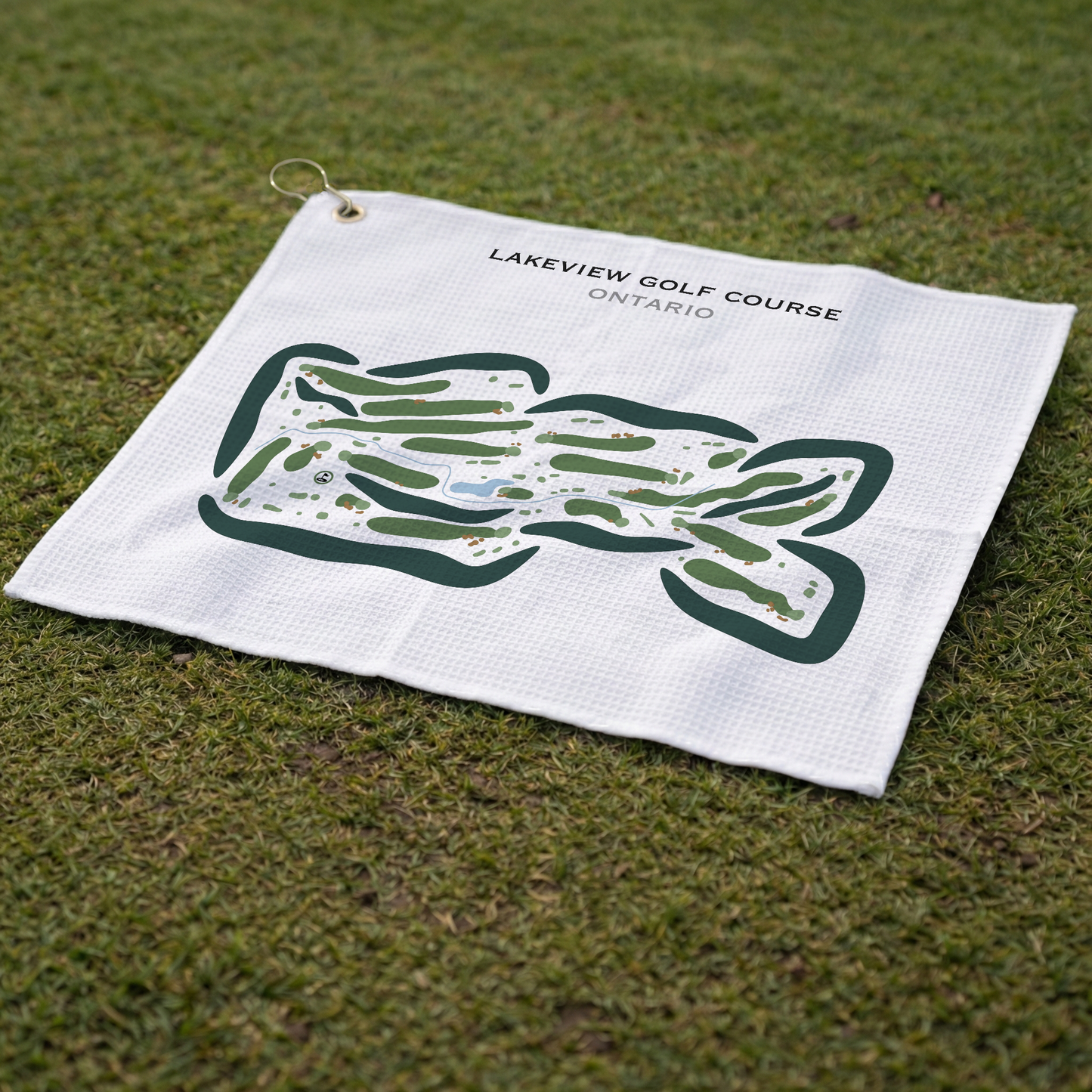 Lakeview Golf Course, Canada - Printed Golf Courses