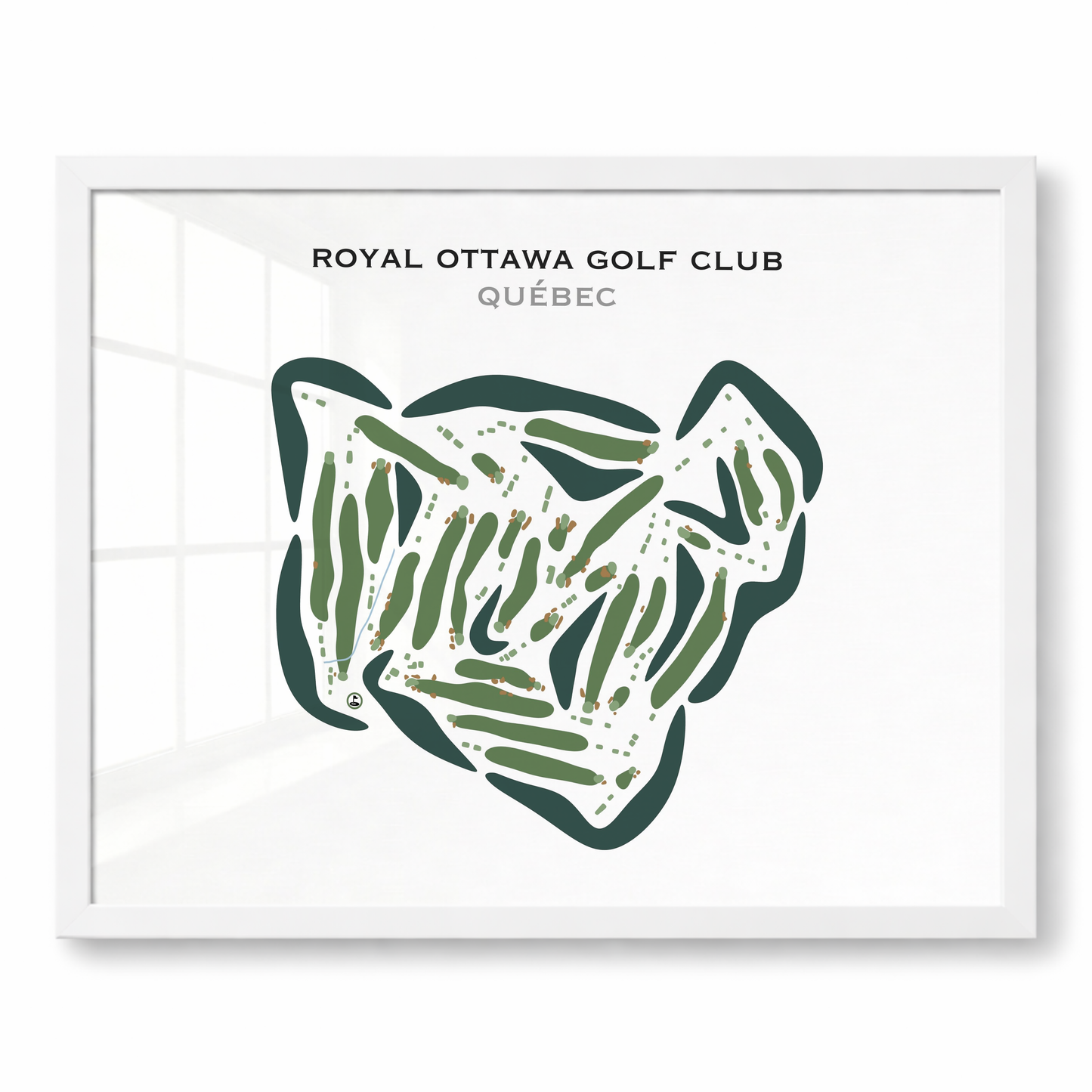 Royal Ottawa Golf Club, Quebec, Canada - Printed Golf Courses