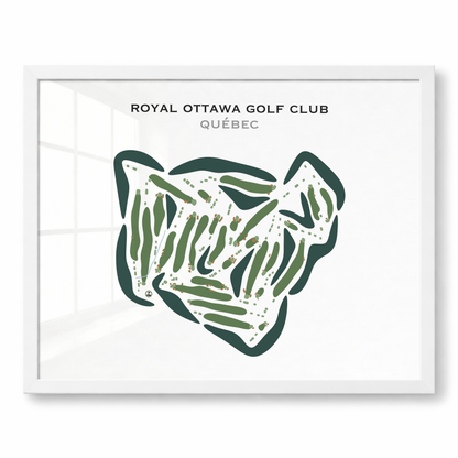 Royal Ottawa Golf Club, Quebec, Canada - Printed Golf Courses