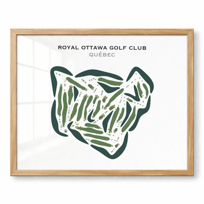 Royal Ottawa Golf Club, Quebec, Canada - Printed Golf Courses