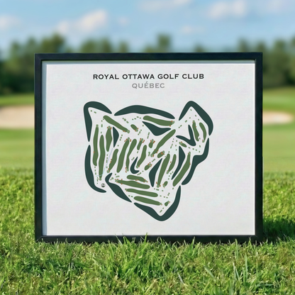 Royal Ottawa Golf Club, Quebec, Canada - Printed Golf Courses