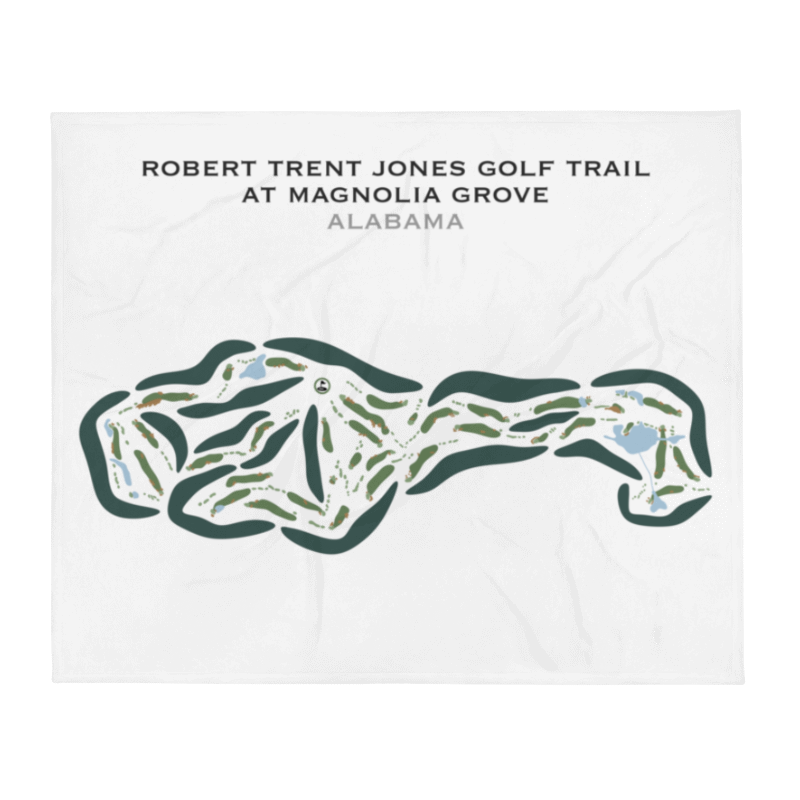 Robert Trent Jones Golf Trail at Magnolia Grove, Alabama - Printed Golf Courses