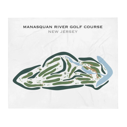 Manasquan River Golf Course, New Jersey - Printed Golf Courses