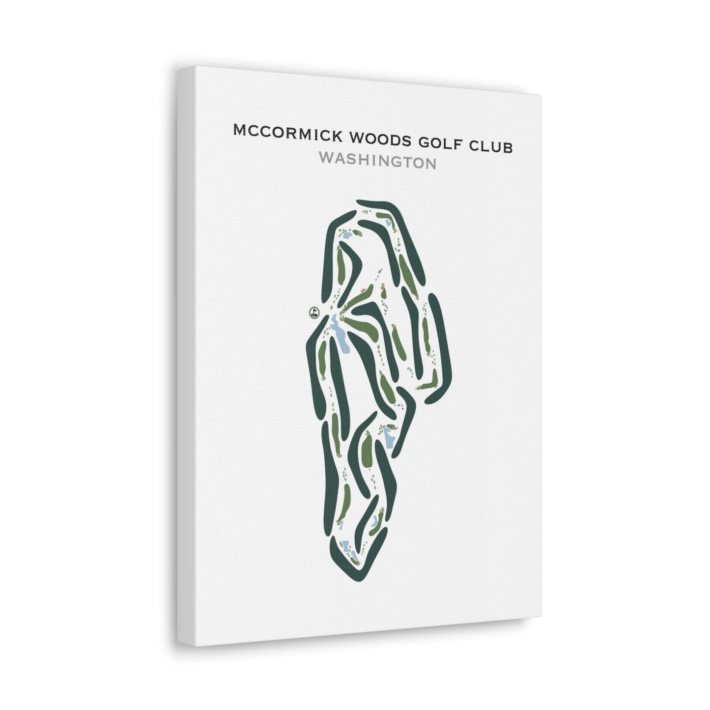 McCormick Woods Golf Club, Washington - Printed Golf Courses