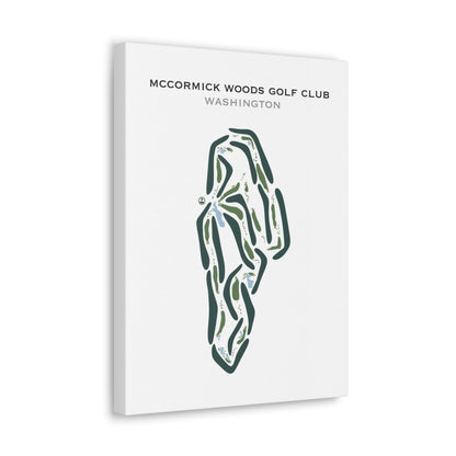 McCormick Woods Golf Club, Washington - Printed Golf Courses