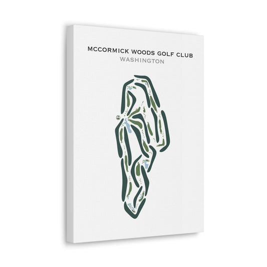 McCormick Woods Golf Club, Washington - Printed Golf Courses