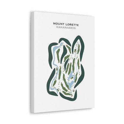 Mount Lorette Course, Alberta, Canada - Printed Golf Courses