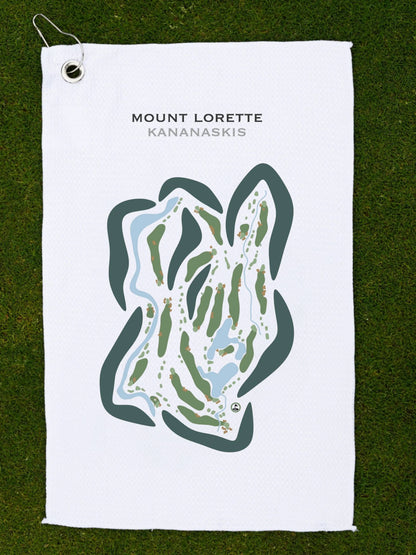 Mount Lorette Course, Alberta, Canada - Printed Golf Courses