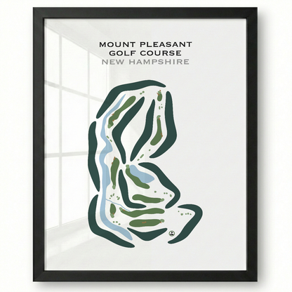 Mount Pleasant Golf Course, New Hampshire - Printed Golf Courses