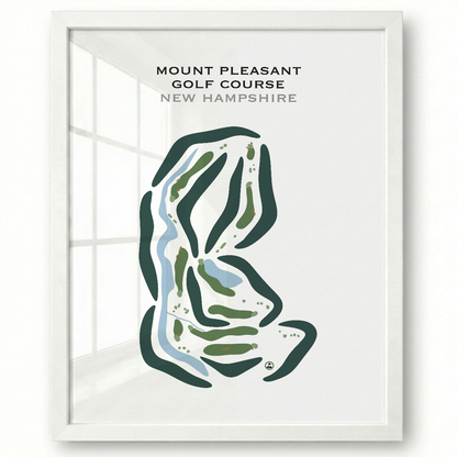 Mount Pleasant Golf Course, New Hampshire - Printed Golf Courses