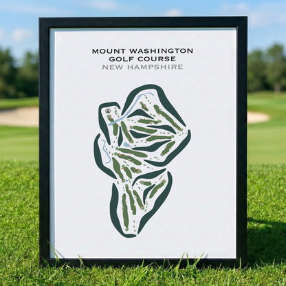 Mount Washington Golf Course, New Hampshire - Printed Golf Courses