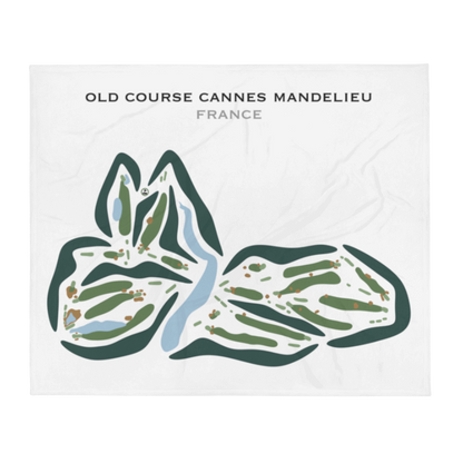 Old Course Cannes Mandelieu, France - Printed Golf Courses