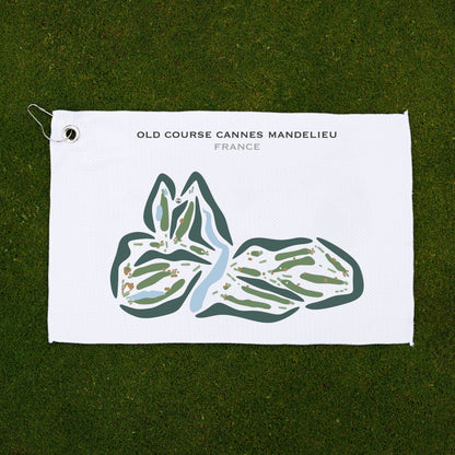 Old Course Cannes Mandelieu, France - Printed Golf Courses