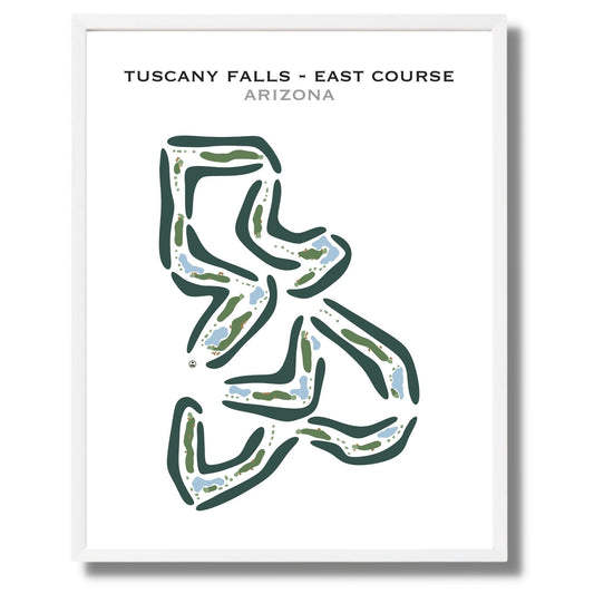 Tuscany Falls – East Course, Arizona - Printed Golf Courses