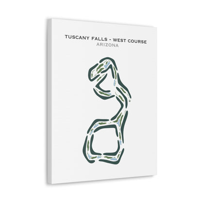 Tuscany Falls – West Course, Arizona - Printed Golf Courses